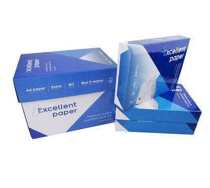 A4 Printpapier Wit 80 g – Excellent Paper – 2500 Vel (5x500 st.)