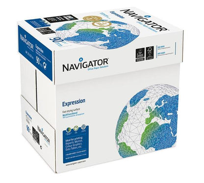 A4 Printpapier Wit 90 g – Navigator Expression – 2500 Vel (5x500 st.)