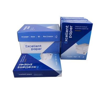 A4 Printpapier Wit 80 g – Excellent Paper – 2500 Vel (5x500 st.)