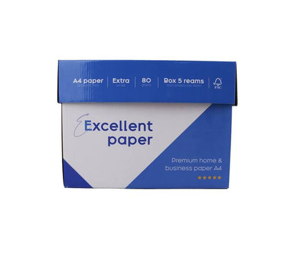 A4 Printpapier Wit 80 g – Excellent Paper – 2500 Vel (5x500 st.)