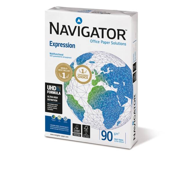 A4 Printpapier Wit 90 g – Navigator Expression – 2500 Vel (5x500 st.)