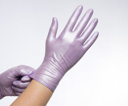 Comforties Soft Glamour Nitril handschoen poedervrij Lila (100 st.)