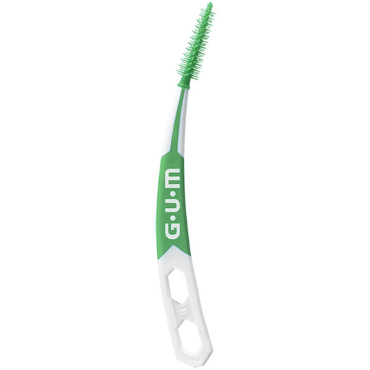 GUM® SOFT-PICKS® PRO tandenstokers Large Donkergroen (30 st.)-GUM-Sordent