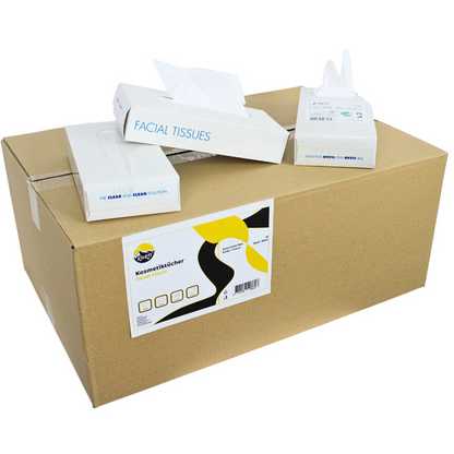 KURTT Facial Tissues 2-Laags 20x20 cm (40 x 100 st.)-KURTT-Sordent
