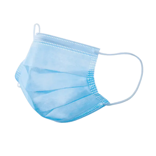Santex Chirurgische Mondmasker 3-laags Type IIR Blauw (50 st.)-Disposables-Santex-Sordent