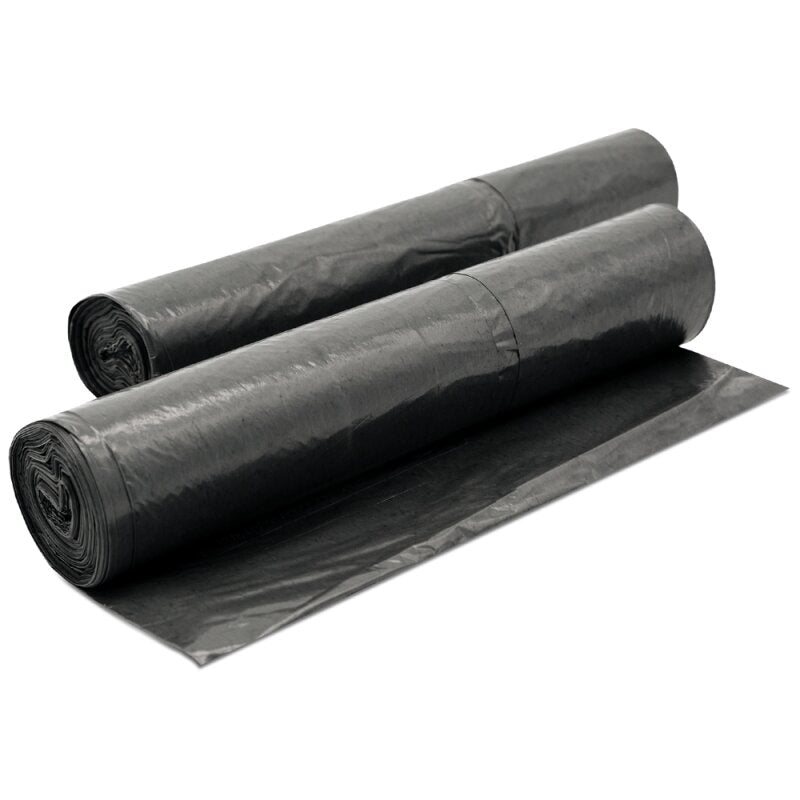 Vuilniszakken 60 L Zwart MDPE 60x80 cm (200 st.)-KURTT-Sordent
