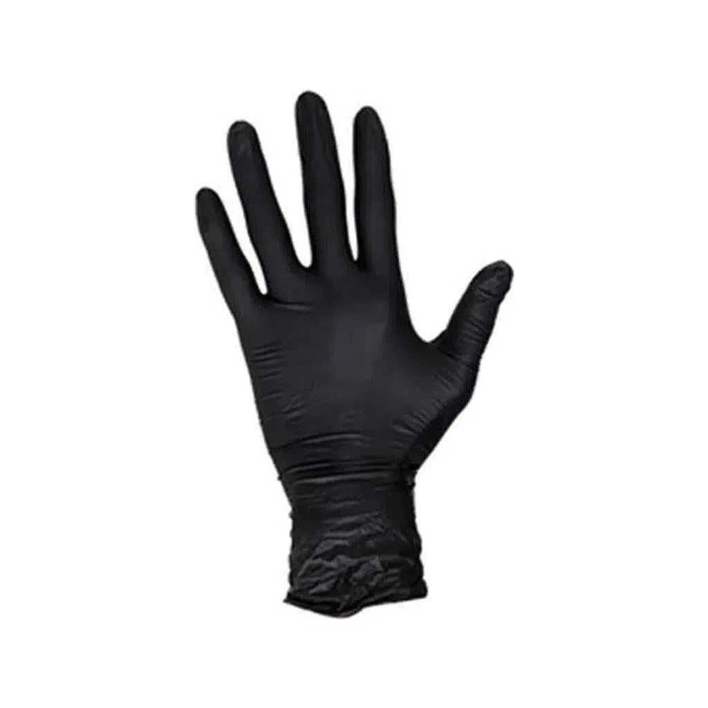 3.5 g - INTCO Nitril handschoen poedervrij Zwart (100 st.)-Disposables-INTCO-Sordent