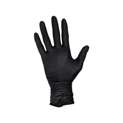 3.5 g - INTCO Nitril handschoen poedervrij Zwart (100 st.)-Disposables-INTCO-Sordent