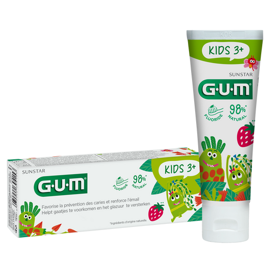 GUM® KIDS Tandpasta 3+ - 98% Natural (50 mL)-GUM-Sordent