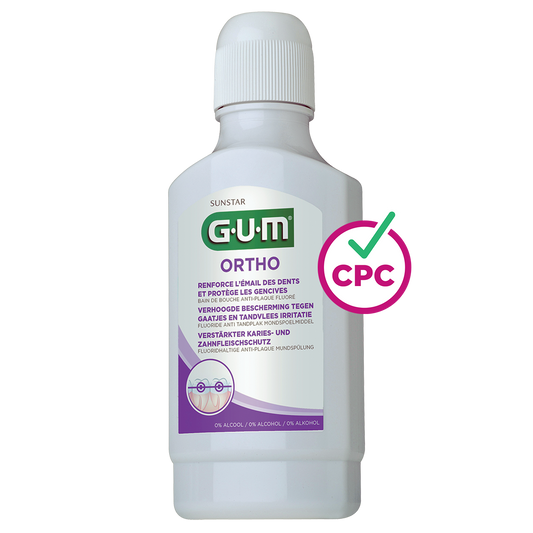 GUM® ORTHO Mondspoelmiddel (300 mL)-GUM-Sordent