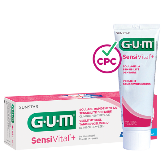 GUM® SensiVital®+ Tandpasta - Verlicht tandgevoeligheid (75 mL)-GUM-Sordent
