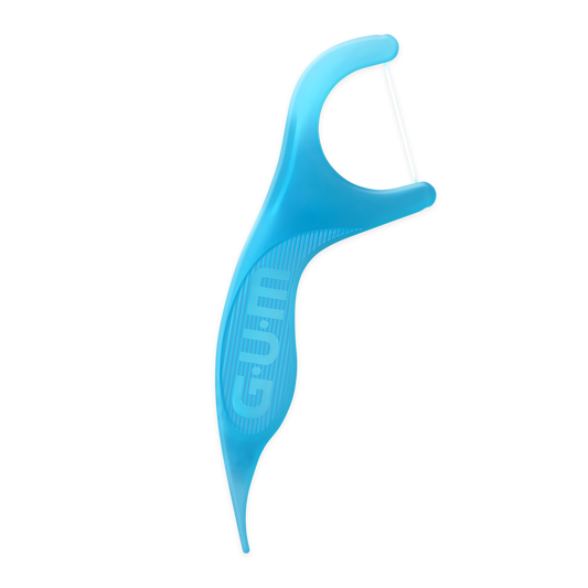 GUM® EASY-FLOSSERS - Cool Mint Vitamine E + Fluoride (30 st.)-GUM-Sordent