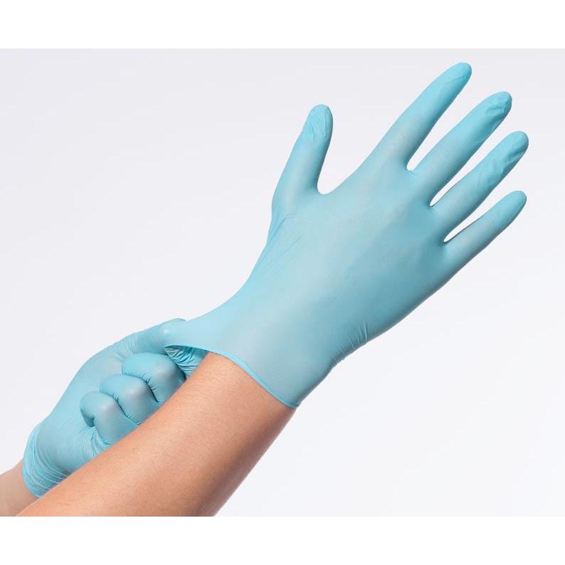 Comforties Soft Basic Nitril handschoen poedervrij Blauw (100 st.)-Comforties-Sordent