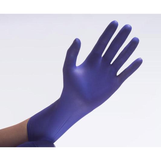 Comforties Soft Basic Nitril handschoen poedervrij Kobaltblauw (100 st.)-Comforties-Sordent