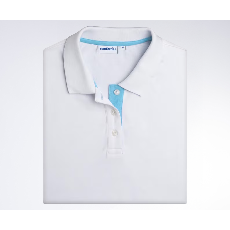 Comforties EVY Dames Polo – 97% Katoen 4-Way Stretch Werkpolo