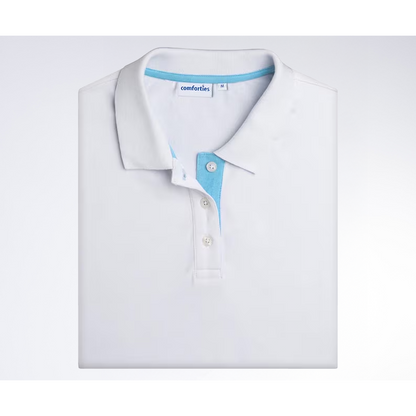 Comforties EVY Dames Polo – 97% Katoen 4-Way Stretch Werkpolo
