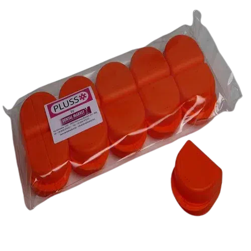 Orthobakje Gebitsbakje Groot (10 st.)-Praktijkbenodigheden-Dental Market-Oranje-Sordent