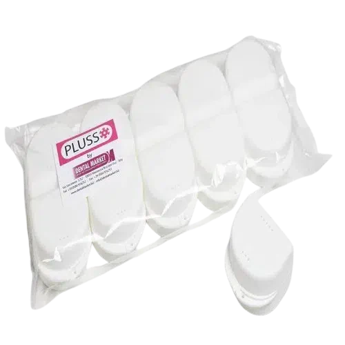 Orthobakje Gebitsbakje Groot (10 st.)-Praktijkbenodigheden-Dental Market-Wit-Sordent