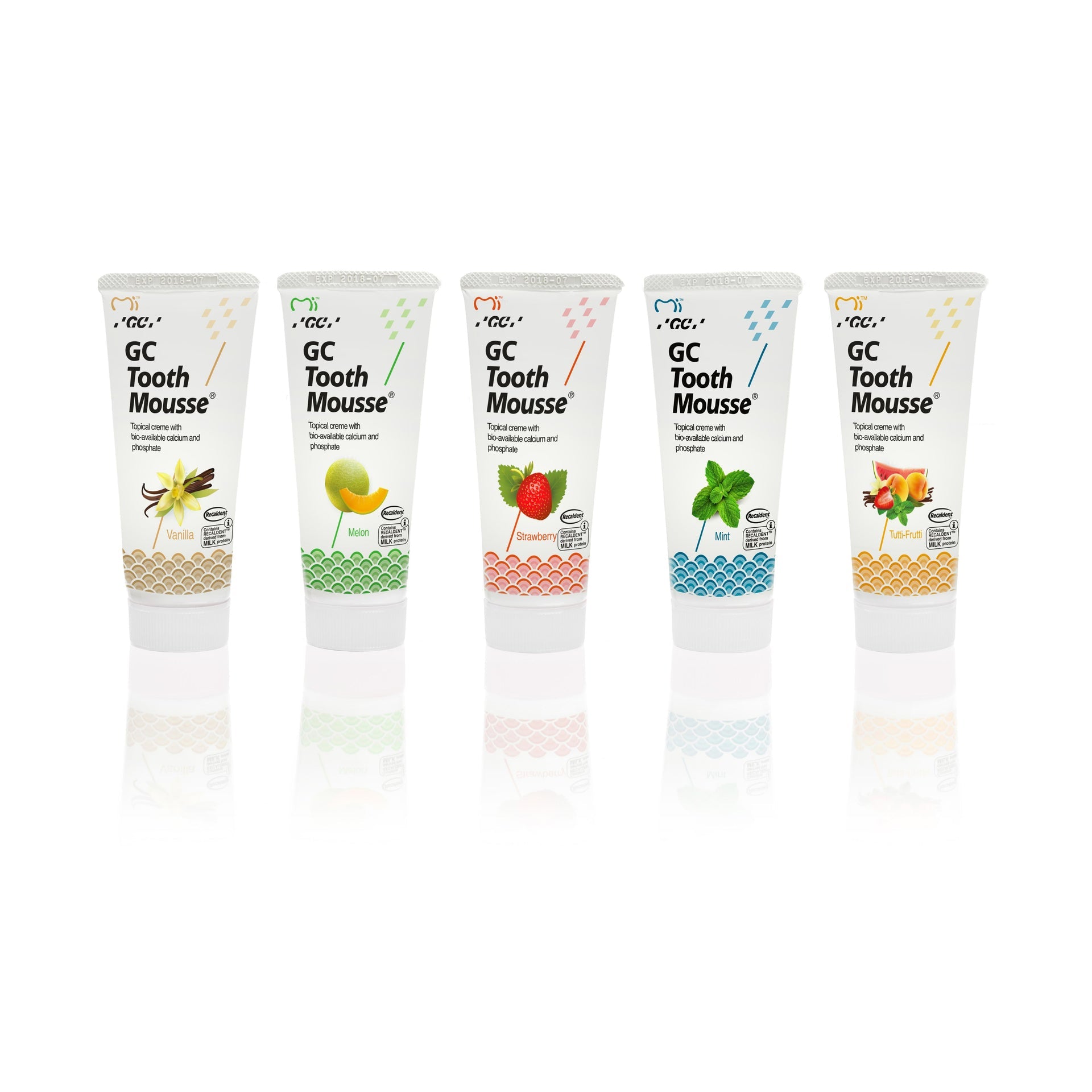 GC Tooth Mousse™ Tube - Zonder fluoride - Diverse Smaken & Sets-GC-Sordent